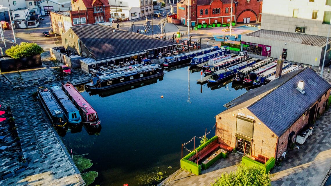 BCN Explorer Cruise at Walsall Basin