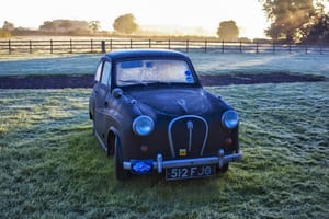 It's a bit frosty this morning