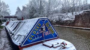 Bargus in the snow