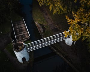 Drayton Swing Bridge and Turrets