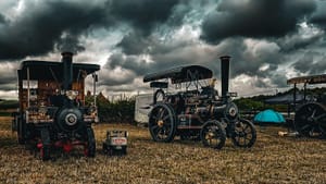 Traction engines at Barton Steam